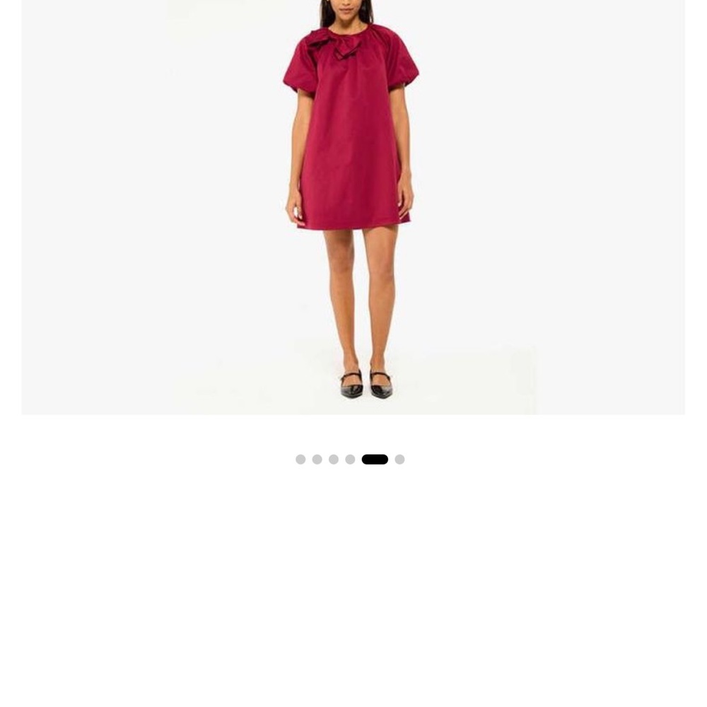Kate Spade Dorothy dress NWT Color is BlackBerry - Picture 8 of 9